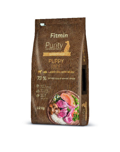 Dog Purity rice puppy lamb & salmon 12 kg