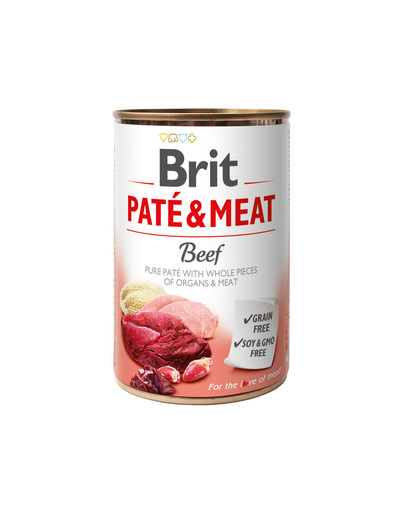Pate & Meat beef 400 g