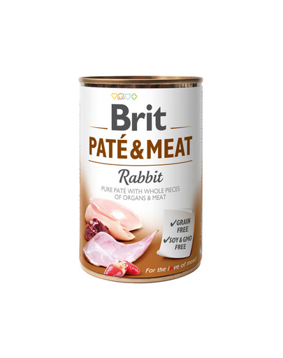 Pate & meat rabbit 400 g