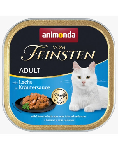 Vom Feinsten No Grain łosoś w sosie ziołowym 100 g