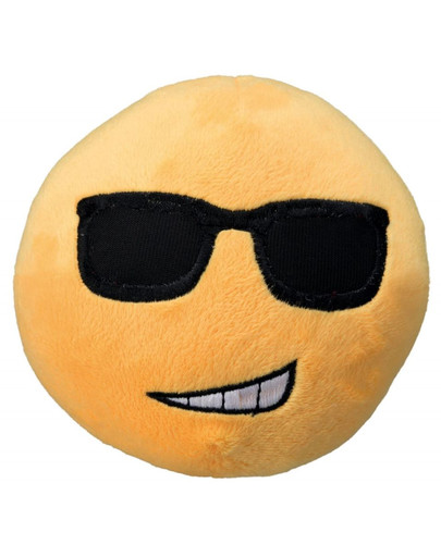 Zabawka pluszowa Smiley Cool, z dźwiękiem, 14 cm