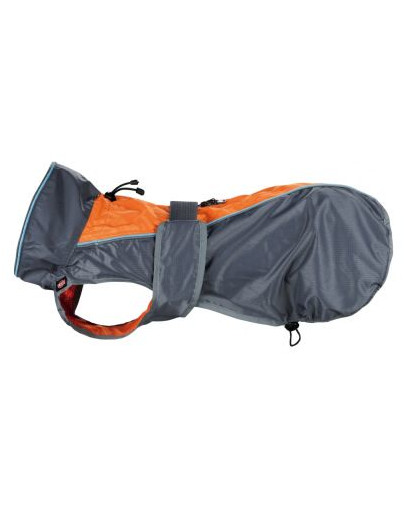 Płaszczyk Przeciwdeszczowy Solid M: 50 cm Szaro/Pomarańczowy