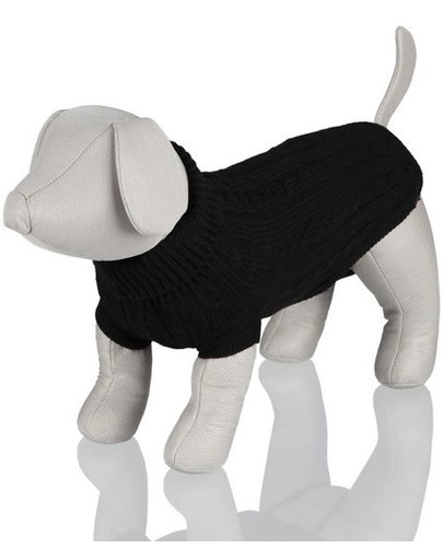 Sweterek dla psa king dog x s 25 cm czarny