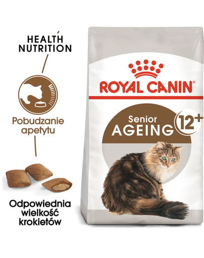 Ageing +12 4 kg karma sucha dla kotów dojrzałych