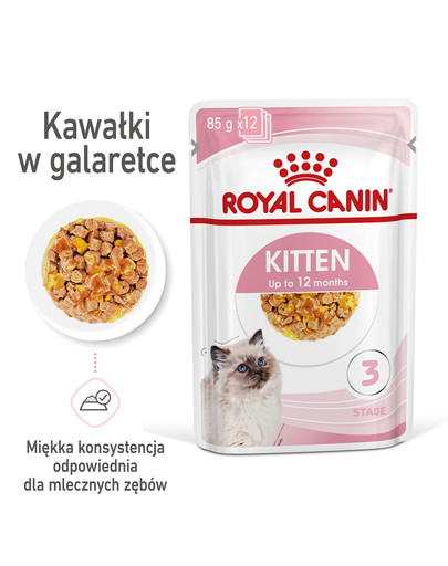 Cat instinctive kitten 12 x 85 g