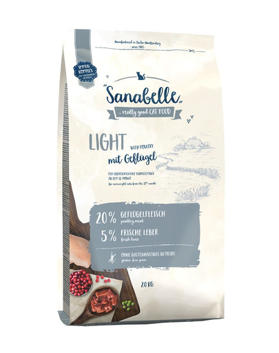 Sanabelle light drób 2 kg