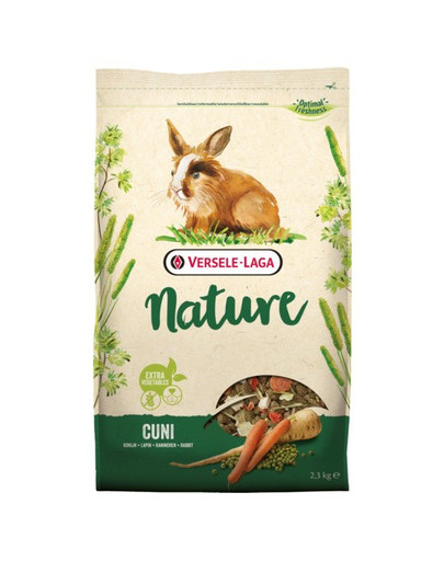 Cuni Nature - dla królików miniaturowych 2,3 kg