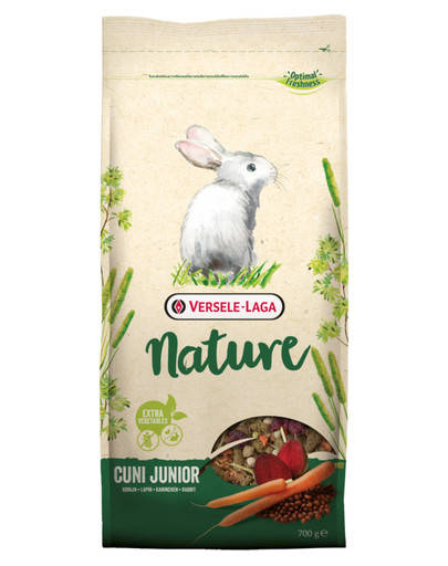 Cuni Junior Nature - dla młodych królików miniaturowych 2,3 kg