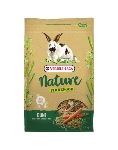 Cuni Nature Fibrefood - light & sensitive dla królików miniaturowych 1 kg