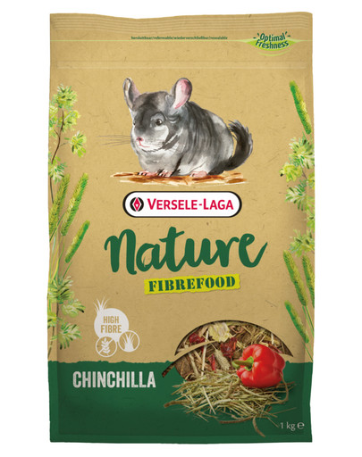 Chinchilla Nature Fibrefood - light & sensitive dla szynszyli 2,75 kg