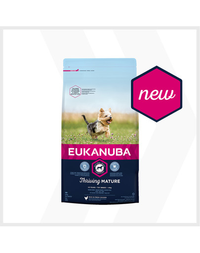 Thriving Mature Toy Breed bogata w świeżego kurczaka 2kg