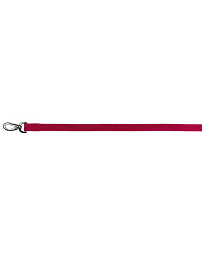 Smycz Experience, M–L: 1.00 M/20 mm, Czerwone Wino