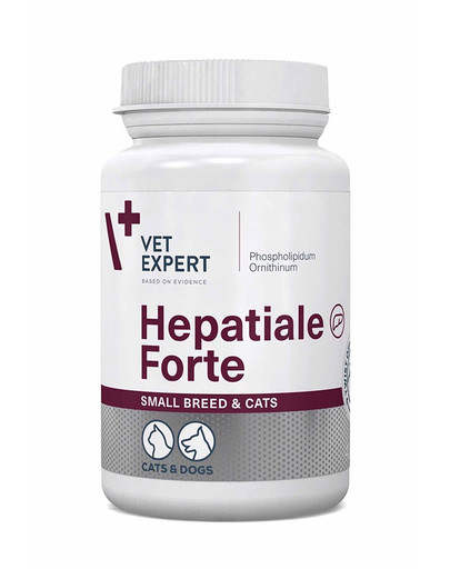 Hepatiale Forte small breed & cats 40 tabletek