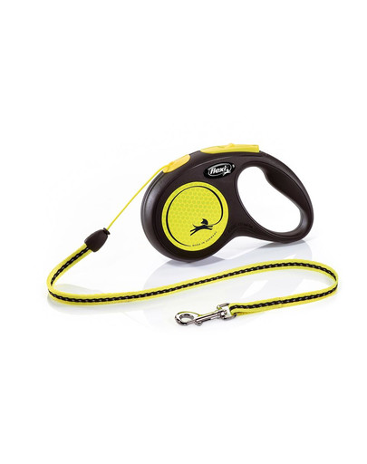 Smycz Automatyczna New Classic Neon S Linka 5 m