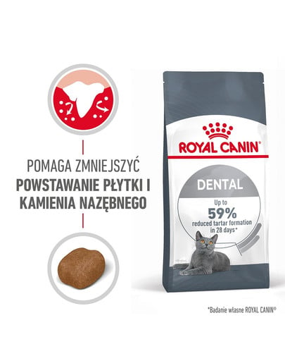 ROYAL CANIN Dental Care 400 g karma sucha dla kotów dorosłych, redukująca odkładanie kamienia nazębnego