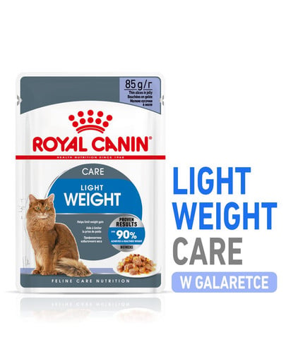 ROYAL CANIN Ultra Light Care w galaretce karma mokra w galaretce dla kotów dorosłych, z tendencją do nadwagi