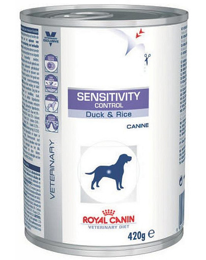 Dog sensitivity control duck & rice puszka 420 g