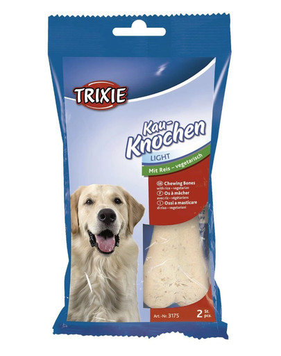 Przysmak wegetariański dla psa kość z ryżem 2 szt. 125 g