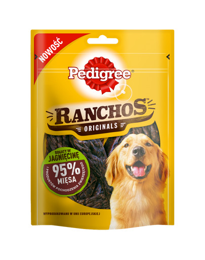 Ranchos Originals 70g - przysmak dla psów z jagnięciną