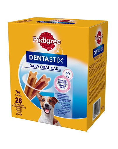 DentaStix (małe rasy) przysmak dentystyczny dla psów 28 szt. - 4x110g