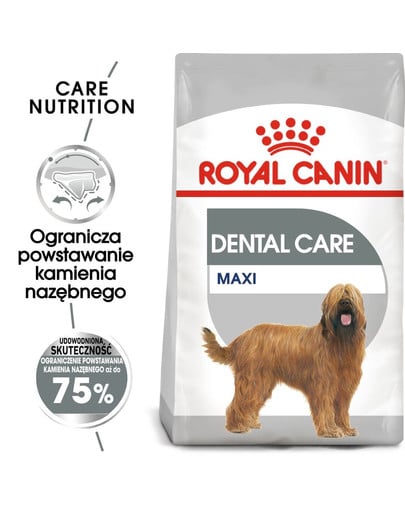 Maxi Dental Care karma sucha dla psów dorosłych, ras dużych, redukująca powstawanie kamienia nazębnego 3 kg