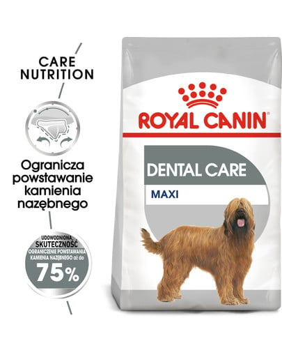 Maxi Dental Care karma sucha dla psów dorosłych, ras dużych, redukująca powstawanie kamienia nazębnego 9 kg