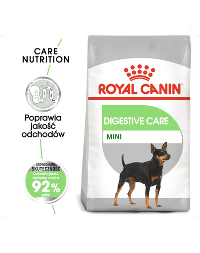 Mini Digestive Care karma sucha dla psów dorosłych, ras małych o wrażliwym przewodzie pokarmowym 8 kg