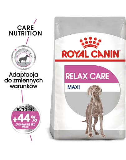 Maxi Relax Care karma sucha dla psów dorosłych, ras dużych, narażonych na działanie stresu 9 kg