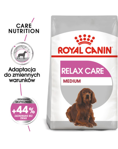 Medium Relax Care karma sucha dla psów dorosłych, ras średnich, narażonych na działanie stresu 10 kg