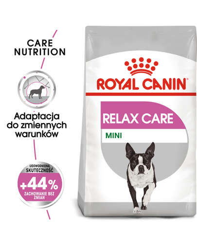 Mini Relax Care karma sucha dla psów dorosłych, ras małych, narażonych na działanie stresu 1 kg