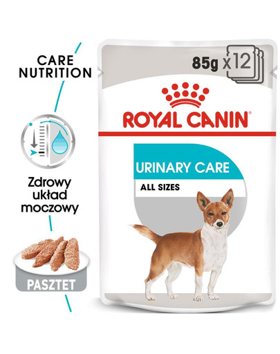 Urinary Care karma mokra dla psów dorosłych, ochrona dolnych dróg moczowych 85 g x 12