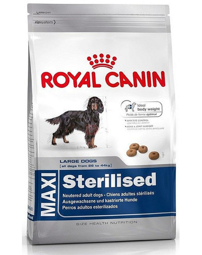 Maxi Sterilised 12 kg karma sucha dla psów dorosłych, ras dużych, sterylizowanych