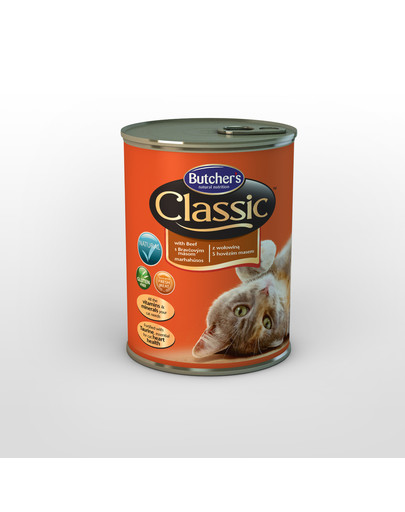 Classic z wołowiną kawałki w galaretce 400 g