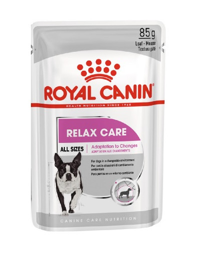 Relax Care karma mokra - pasztet dla psów dorosłych narażonych na działanie stresu 85 g