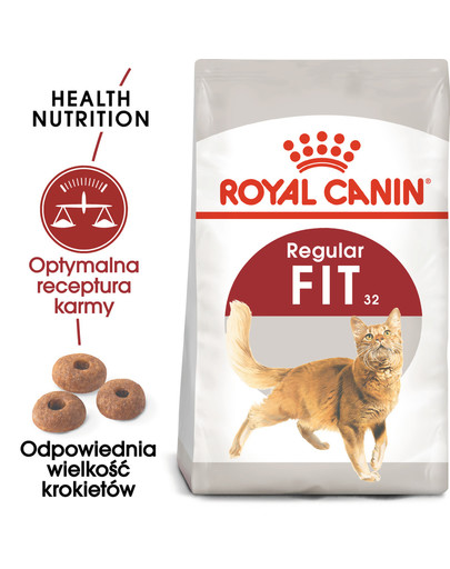 ROYAL CANIN REGULAR FIT 32 400 g karma sucha dla kotów dorosłych, wspierająca idealną kondycję