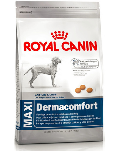Maxi Dermacomfort 12 kg karma sucha dla psów dorosłych, ras dużych o wrażliwej skórze
