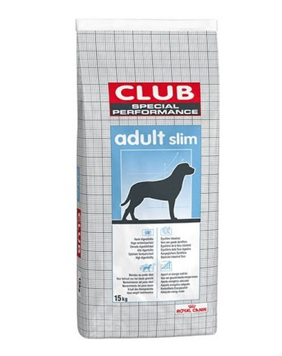 Club Adult Slim karma sucha dla psów dorosłych z tendencją do nadwagi 15 kg