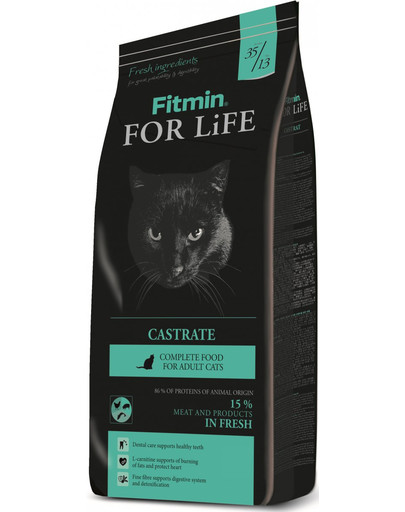 Cat For Life Castrate - drób i ryż 1,8 kg