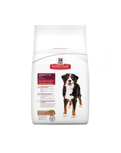 Science Plan Canine Adult Advanced Fitness Large Breed Lamb & Rice 12 kg