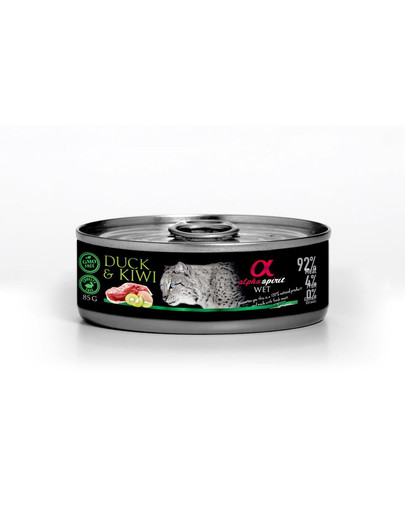 Duck with kiwi Kaczka z kiwi 85 g