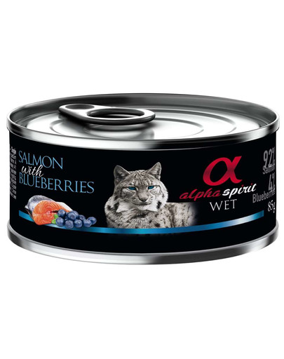 Salmon with blueberries Łosoś z jagodami 85 g