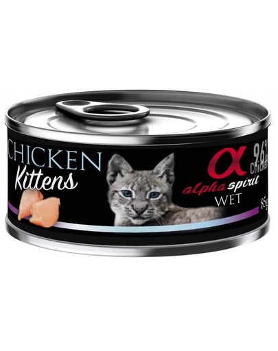 Chicken for kitten Kurczak dla kociąt 85 g