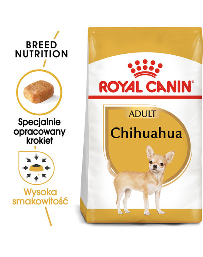 Chihuahua Adult karma sucha dla psów dorosłych rasy chihuahua 500 g