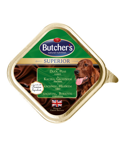 Superior kaczka/groszek/marchew pasztet 150 g