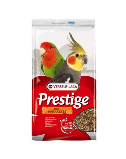 Big Parakeets Krabbe 20 kg - pokarm dla średnich papug bez słonecznika