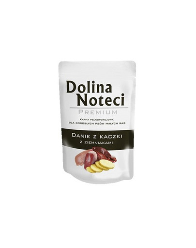 Premium danie kaczka z ziemniakami dla ras małych 100 g