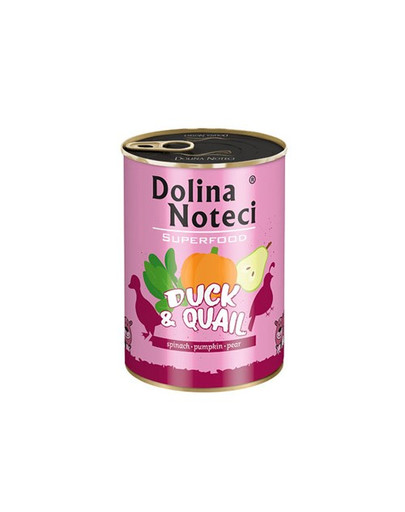 Premium SuperFood kaczka z przepiórką 400 g