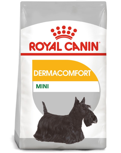 Mini Dermacomfort karma sucha dla psów dorosłych, ras małych, o wrażliwej skórze, skłonnej do podrażnień 3 kg
