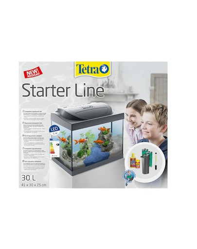Starter Line LED 30 l Goldfish Zestaw Akwariowy dla Złotych Rybek