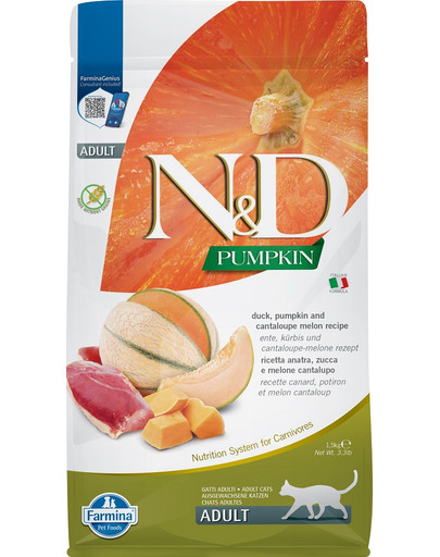 N&D Cat Pumpkin Duck & Cantaloupe Melon 1.5 kg